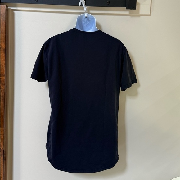 BYLT T-Shirt Men S Drop Cut Lux Pocket Performance Short Sleeve Curved Hem - Picture 3 of 4